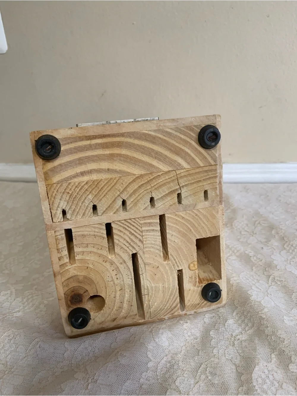 Cuisinart Light Wood Knife Block Organizer